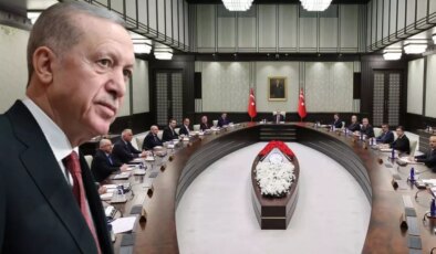 Kabine bugün Cumhurbaşkanı Erdoğan başkanlığında toplanıyor